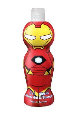 Air-Val Гель - Шампунь для детей 2в1 Air-Val  Железный Человек Iron Man 1D 400 мл  1066708 фото