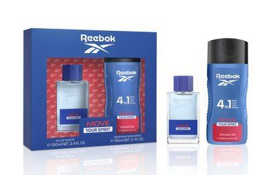 Мужской набор для тела Reebok Move Your Spirit (туалетная вода 50 мл + гель для душа 250 мл) 128139 фото