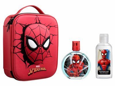 Набір Air-Val Spiderman Zip Case EDT 100 ml + Shower Gel 60 ml (Туалетна вода 100мл+Гель для душу 60мл) (8411114081489) 8411114081489 фото
